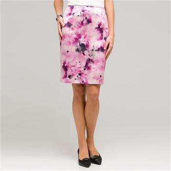 Floral Slim Skirt x0049, Tulip Multi, large