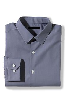 Modern Dress Shirt x0059, Blue, large