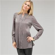 Button Down Shirt x0087, Silver Multi, medium