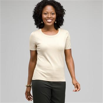 Short Sleeve Shell x0046, Chino, large