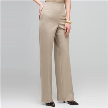 Elastic Waist Pant x0079, Stone, large