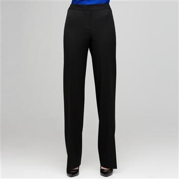 Flat Front Pant x0093, Black, large