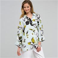 Relaxed Long Sleeve Shirt x0093, new lt seamist combo, medium
