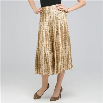 Long Printed Skirt. x0032, Chino Multi, large