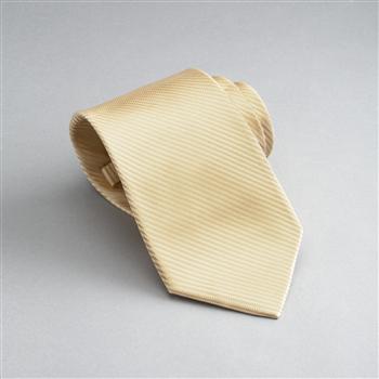 Solid Silk Tie x0078, Yellow, large