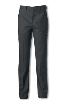 Straight Leg Trousers x0033, Black, large