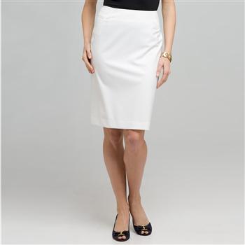 Pencil Skirt x0089, White, large