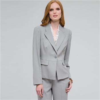 1 Button Jacket x0046, Slate, large