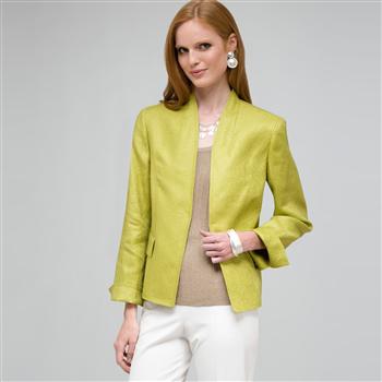 Textured 2 Pocket Jacket x0048, , large