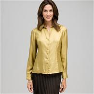 Shimmer Blouse x0046, Fennel, medium
