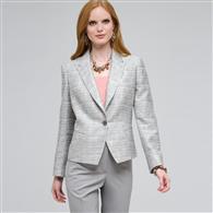 Notch Collar Jacket x0081, Slate Multi, medium