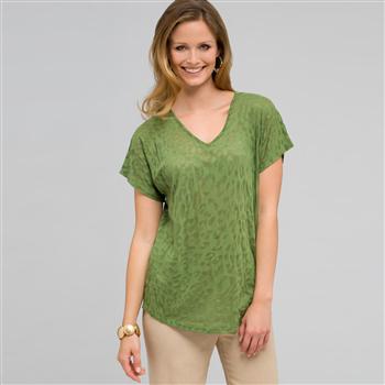 Dolman Tunic x0015, dk sprout, large